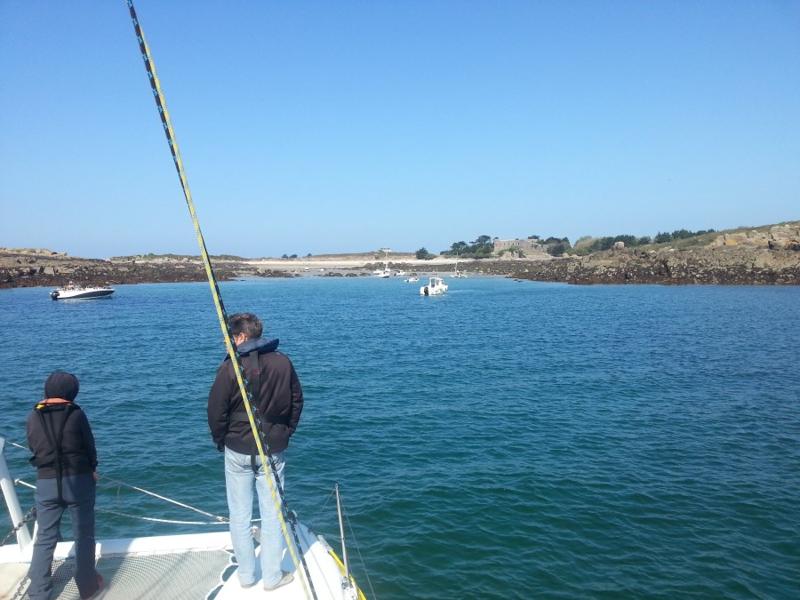 on prepare le mouillage