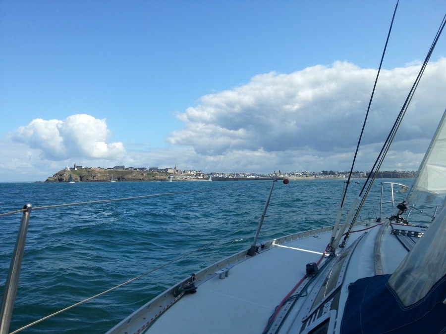 arrivée sur Granville